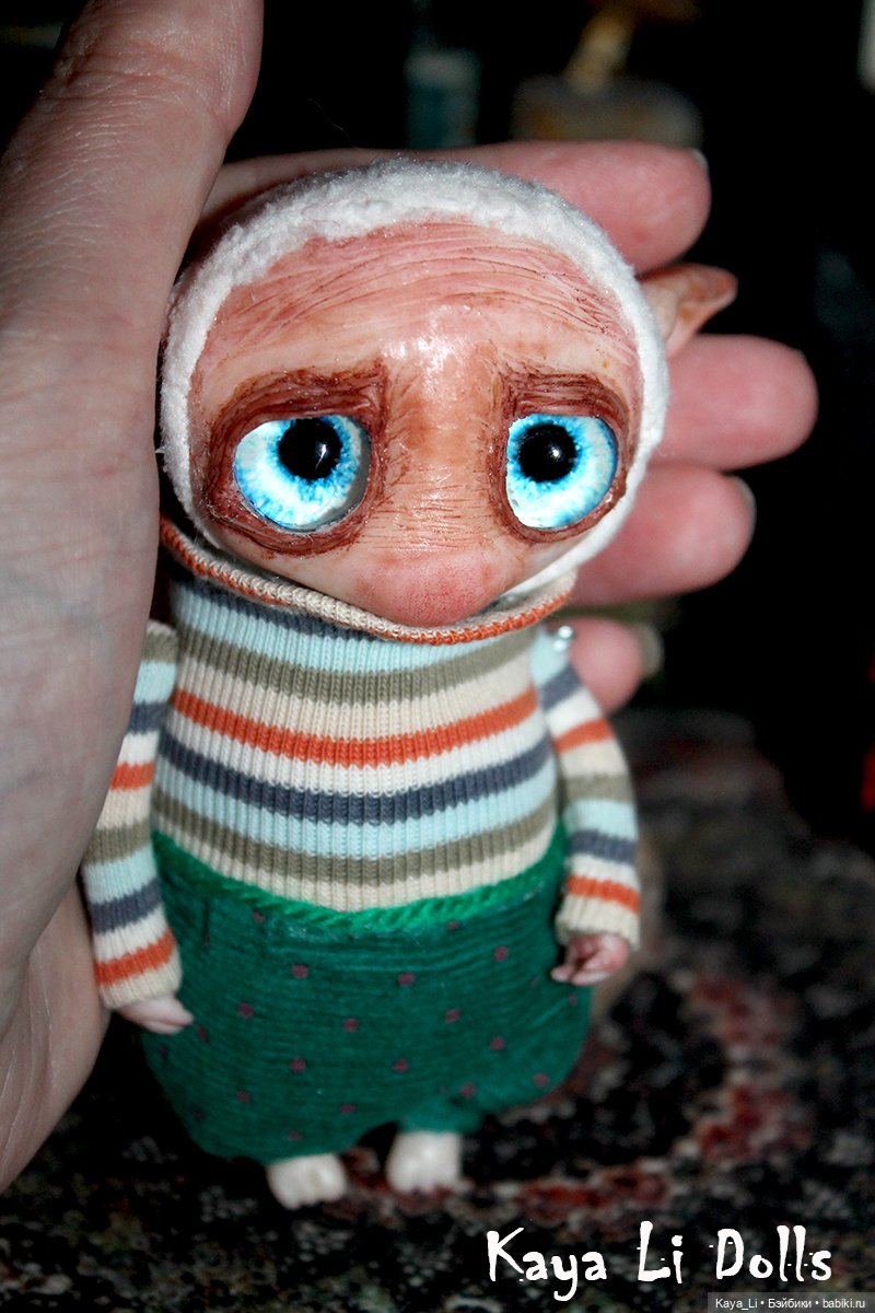 Двое новеньких существ — Авторские шарнирные куклы своими руками: лепка