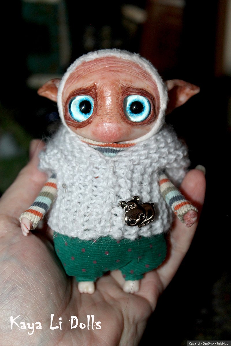 Двое новеньких существ — Авторские шарнирные куклы своими руками: лепка