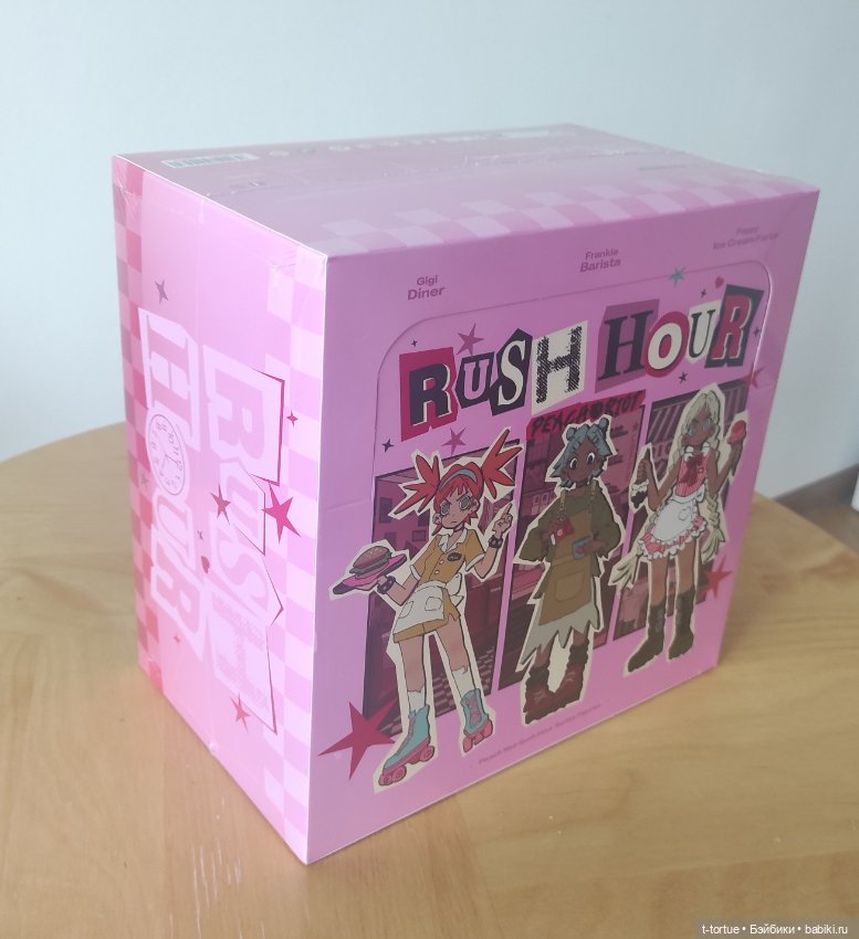 Peach Riot Rush Hour от Pop Mart