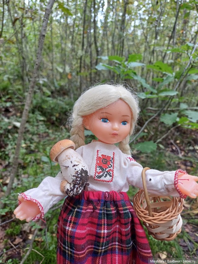 Как Даша по грибы ходила — Советские винтажные куклы (СССР): Ленигрушка (фото 5)