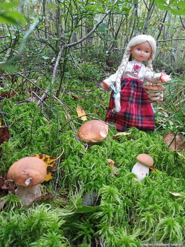 Как Даша по грибы ходила — Советские винтажные куклы (СССР): Ленигрушка