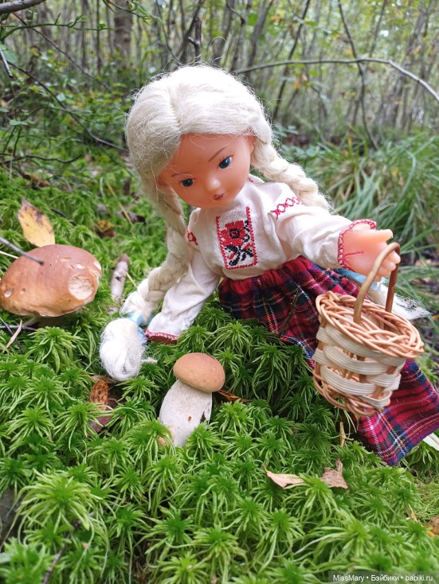 Как Даша по грибы ходила — Советские винтажные куклы (СССР): Ленигрушка (фото 4)