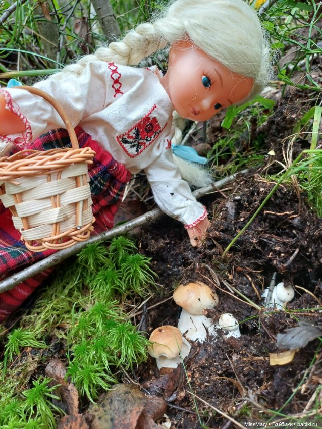 Как Даша по грибы ходила — Советские винтажные куклы (СССР): Ленигрушка (фото 6)