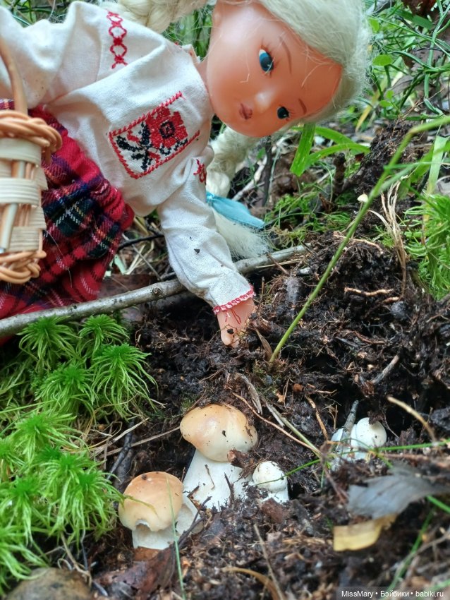 Как Даша по грибы ходила — Советские винтажные куклы (СССР): Ленигрушка (фото 8)