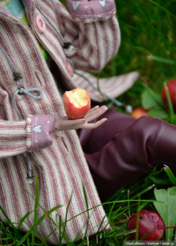 Девушка с яблоками — Домашние фото авторских кукол: личные коллекции (фото 3)