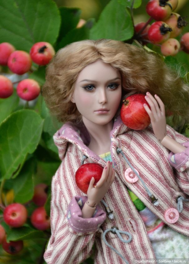 Девушка с яблоками — Домашние фото авторских кукол: личные коллекции (фото 6)