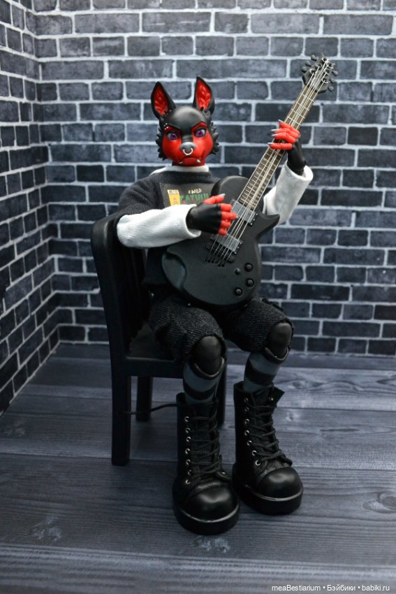 Про фурри 3 : RocknRolla — Авторские шарнирные куклы своими руками: лепка (фото 4)