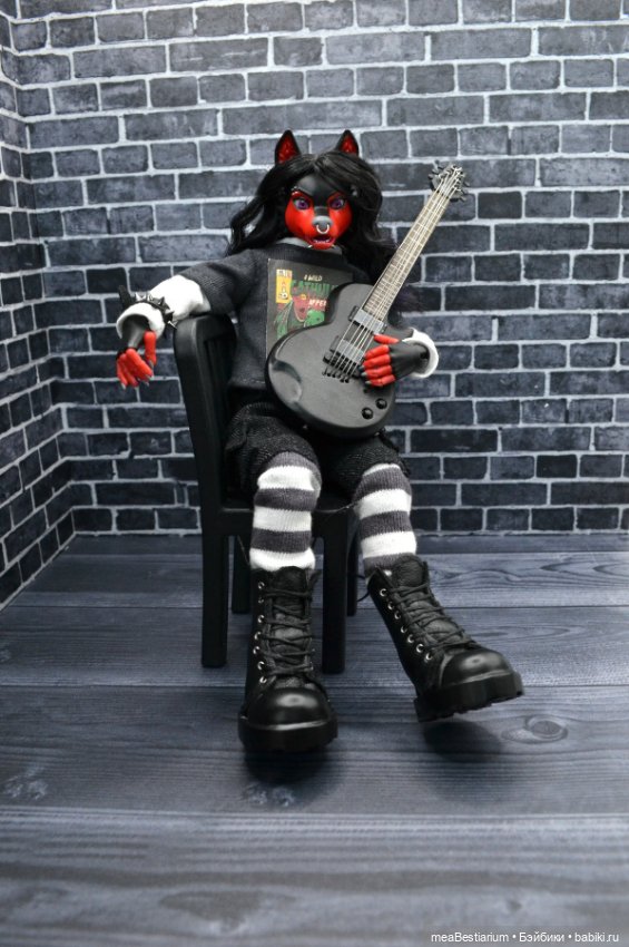 Про фурри 3 : RocknRolla — Авторские шарнирные куклы своими руками: лепка (фото 7)