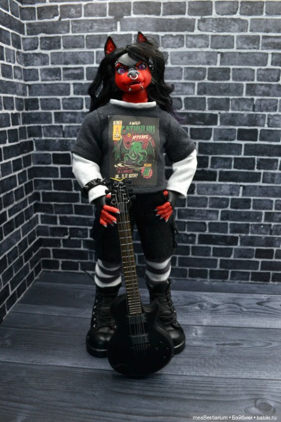 Про фурри 3 : RocknRolla — Авторские шарнирные куклы своими руками: лепка (фото 9)