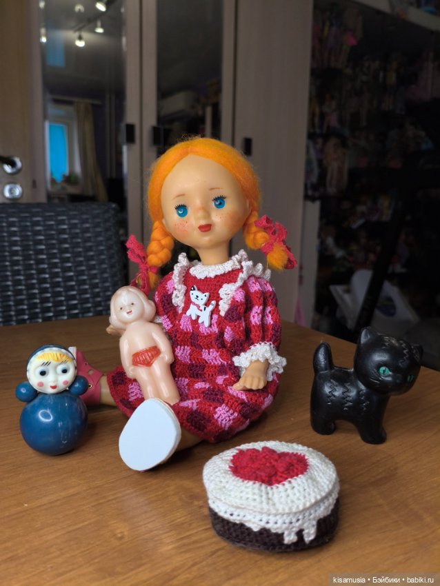 Ремонт скромной куколки — Реставрация и преображение кукол: ремонт (фото 8)