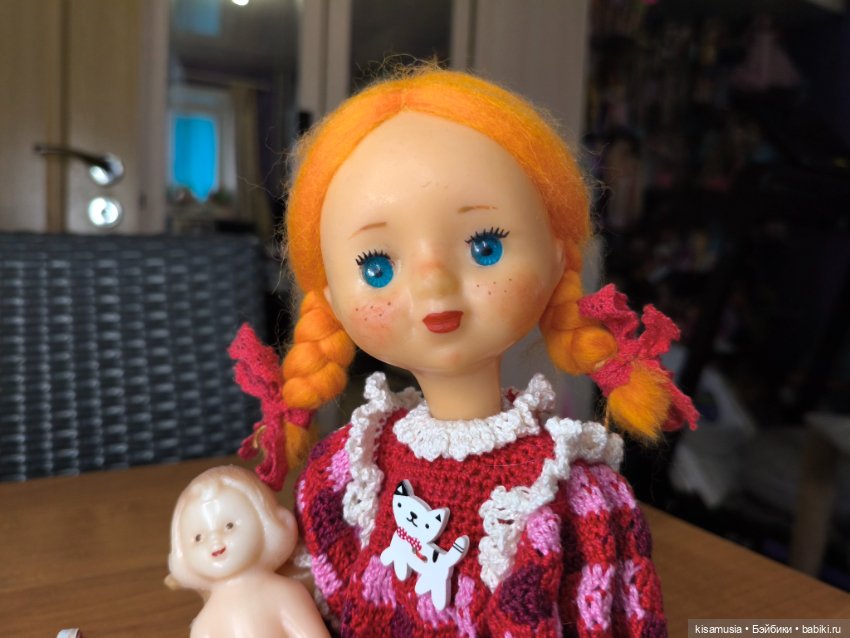 Ремонт скромной куколки — Реставрация и преображение кукол: ремонт (фото 10)