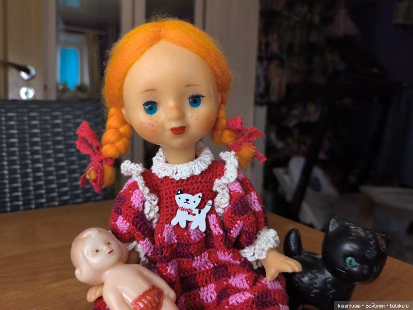 Ремонт скромной куколки — Реставрация и преображение кукол: ремонт (фото 7)