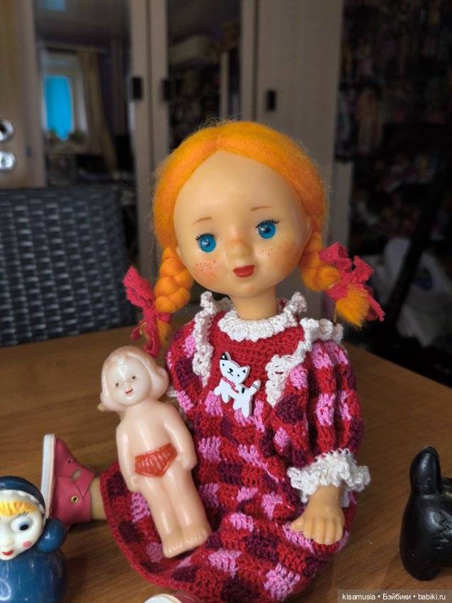 Ремонт скромной куколки — Реставрация и преображение кукол: ремонт (фото 9)