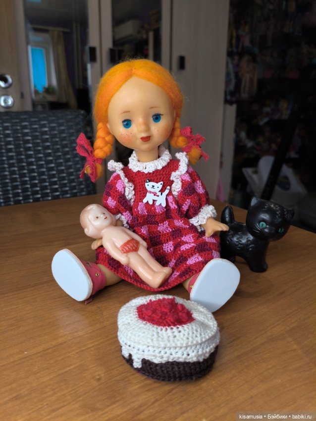 Ремонт скромной куколки — Реставрация и преображение кукол: ремонт (фото 6)