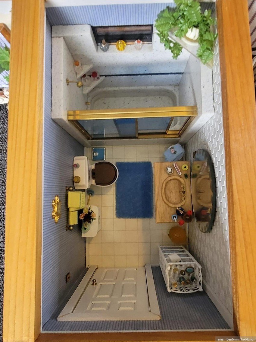 Мини столик-дом — Кукольные домики своими руками: фото (фото 2)