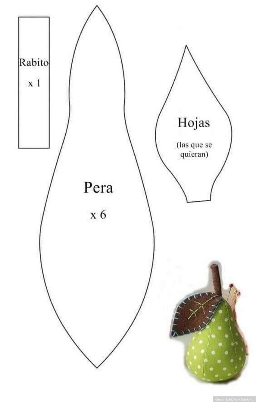 Груша с выкройкой — Выкройки разных животных: драконы (фото 2)