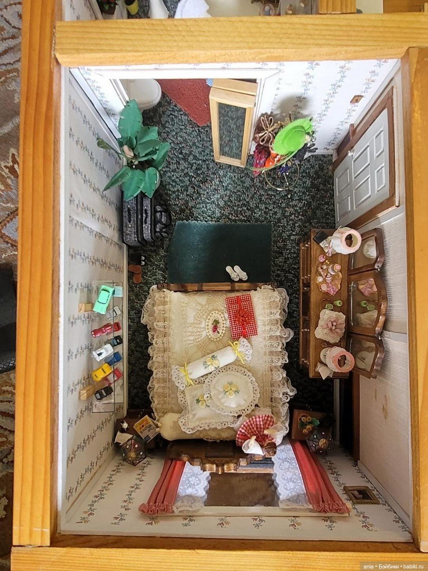 Мини столик-дом — Кукольные домики своими руками: фото (фото 9)