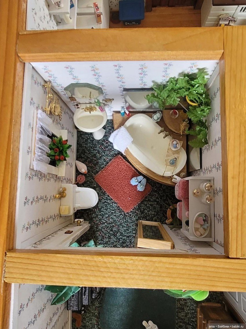 Мини столик-дом — Кукольные домики своими руками: фото (фото 7)