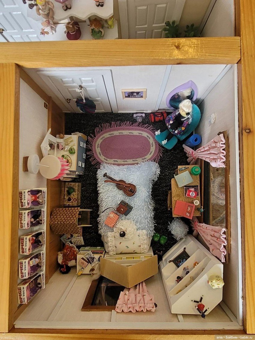 Мини столик-дом — Кукольные домики своими руками: фото (фото 4)