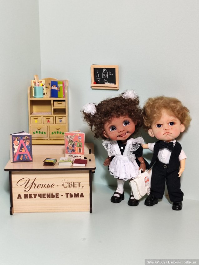 Первоклашки ☺️ — Куклы и тела Obitsu 11 (Ob11): гибриды