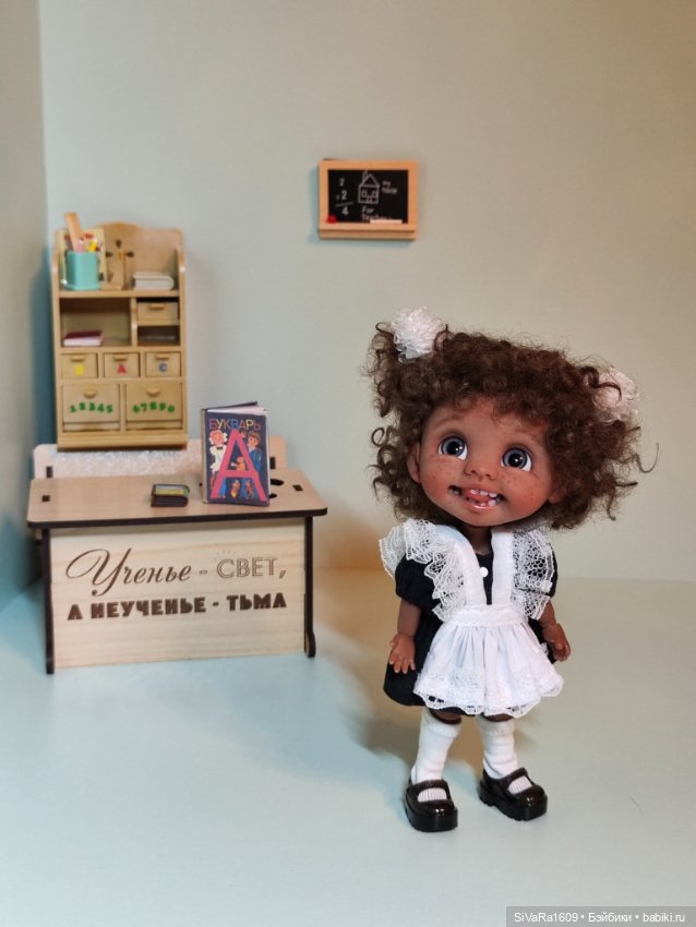 Первоклашки ☺️ — Куклы и тела Obitsu 11 (Ob11): гибриды (фото 4)