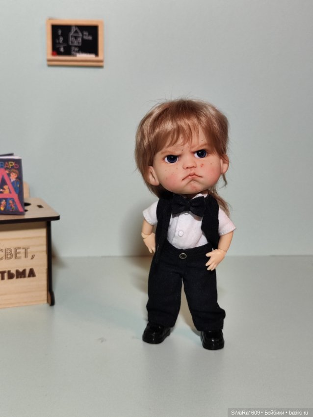 Первоклашки ☺️ — Куклы и тела Obitsu 11 (Ob11): гибриды (фото 3)