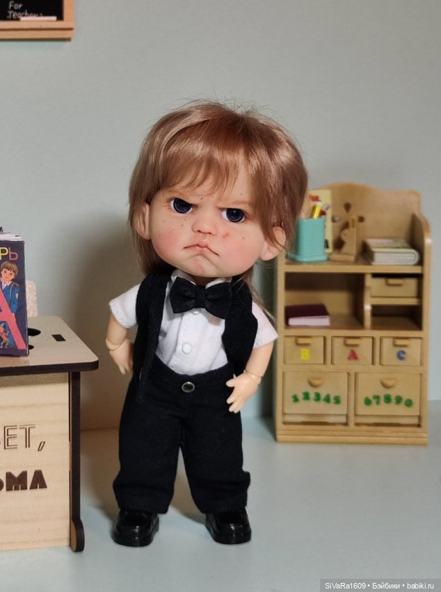 Первоклашки ☺️ — Куклы и тела Obitsu 11 (Ob11): гибриды (фото 10)