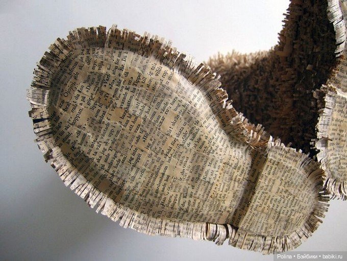 Работы из бумаги от Jennifer Collier (фото 8)