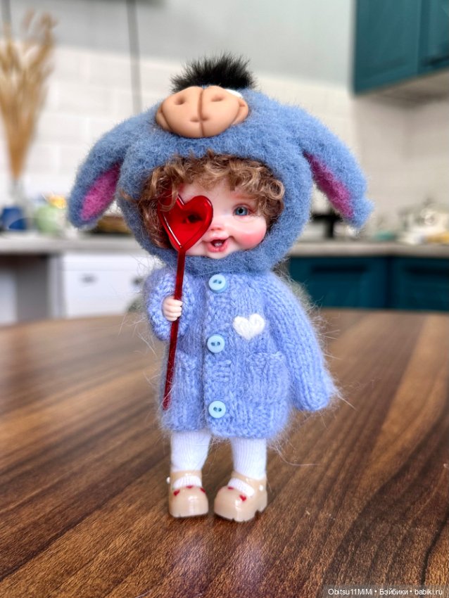 Маленький, упрямый ослик — Куклы и тела Obitsu 11 (Ob11): гибриды