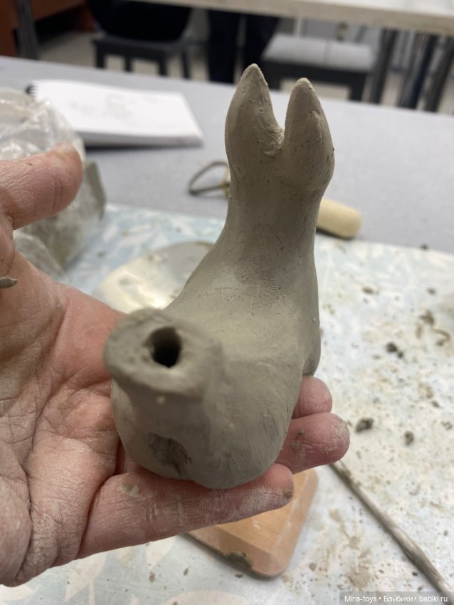 Начало учебного года ❤️ Свистулька собачка ( Урок скульптуры ) (фото 3)