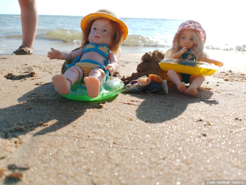 Мы на море, день первый — Домашние фото авторских кукол: личные коллекции (фото 4)