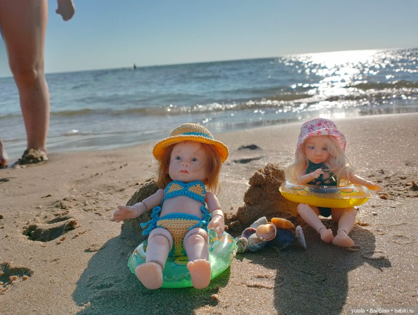 Мы на море, день первый — Домашние фото авторских кукол: личные коллекции (фото 5)