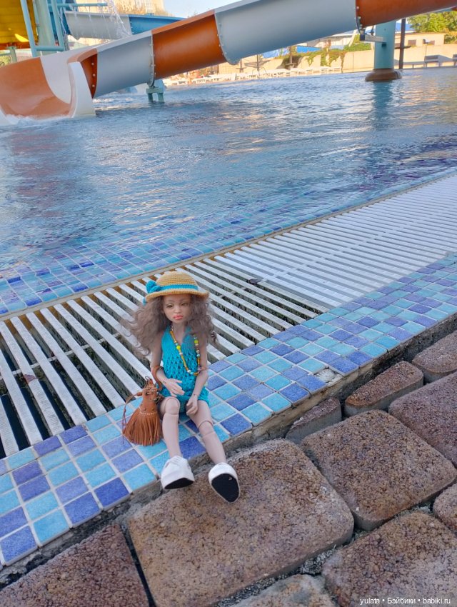 Наоми в аквапарке — Домашние фото авторских кукол: личные коллекции (фото 4)