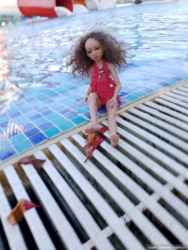 Наоми в аквапарке — Домашние фото авторских кукол: личные коллекции (фото 6)