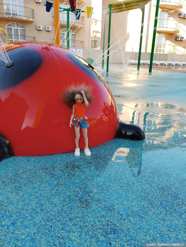 Наоми в аквапарке — Домашние фото авторских кукол: личные коллекции (фото 10)