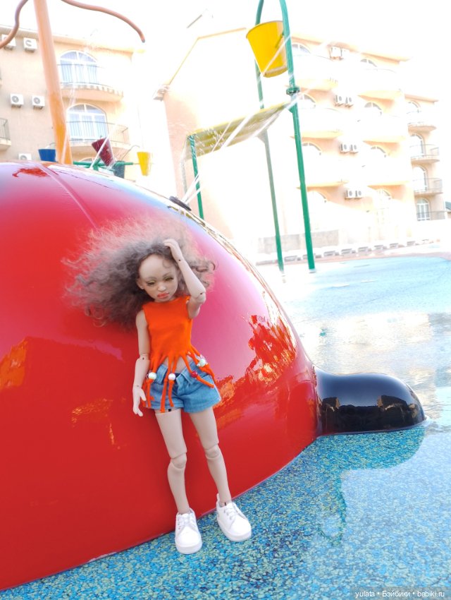 Наоми в аквапарке — Домашние фото авторских кукол: личные коллекции (фото 9)