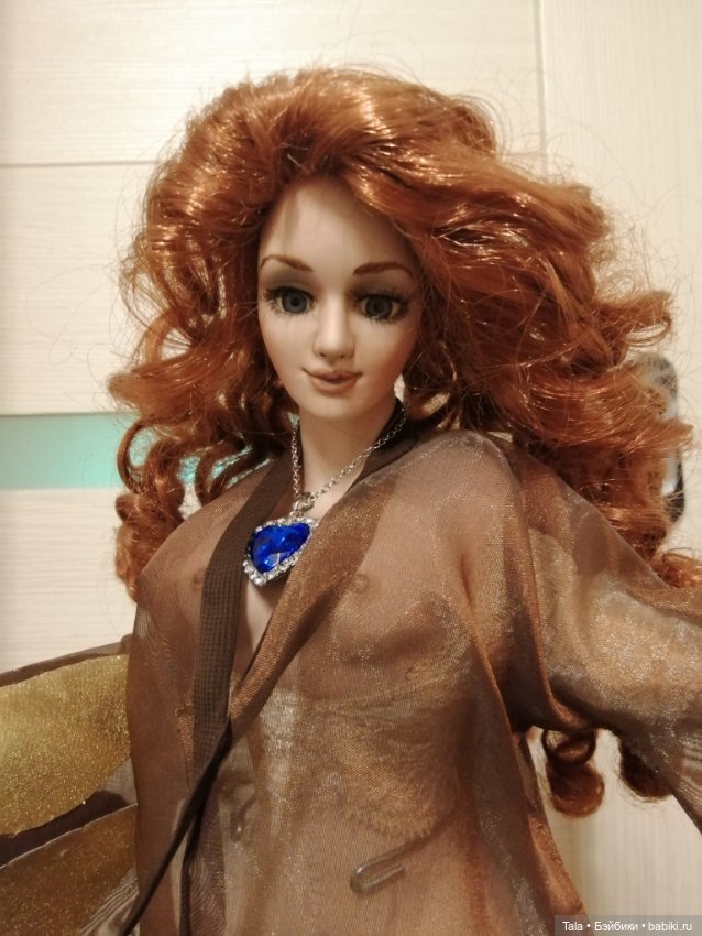 Прозрачное кимоно Розы — Одежда и обувь для кукол своими руками: фото (фото 3)