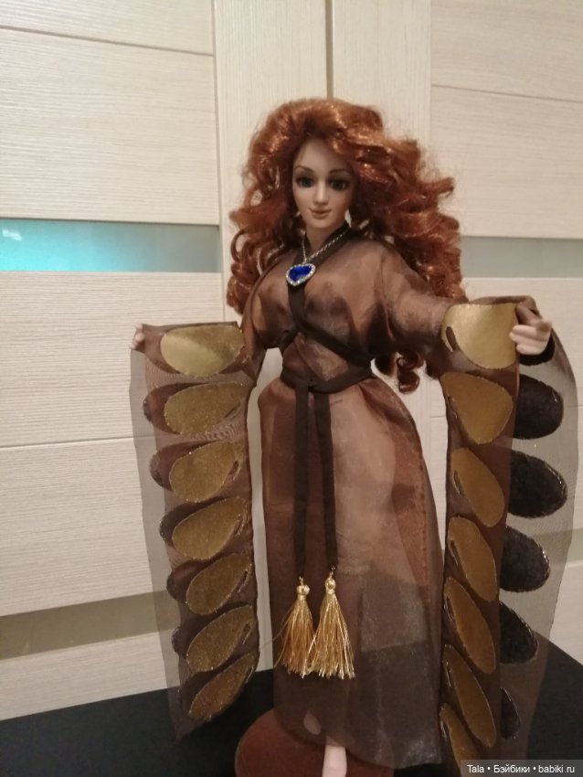 Прозрачное кимоно Розы — Одежда и обувь для кукол своими руками: фото