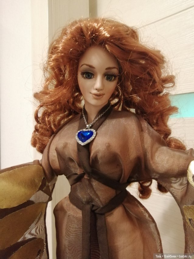 Прозрачное кимоно Розы — Одежда и обувь для кукол своими руками: фото (фото 6)