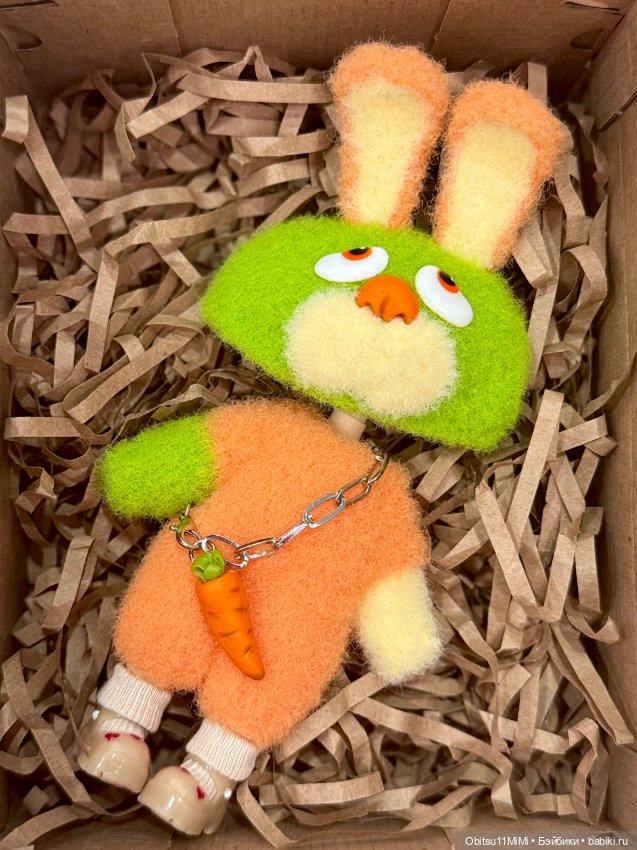 Заяц-непослушаец — Куклы и тела Obitsu 11 (Ob11): гибриды (фото 4)