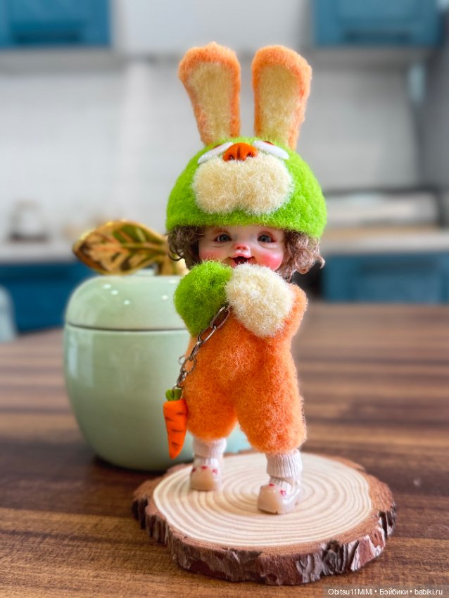 Заяц-непослушаец — Куклы и тела Obitsu 11 (Ob11): гибриды (фото 2)