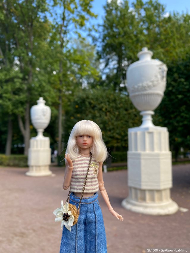 Гуляем в Петергофе с Ажур