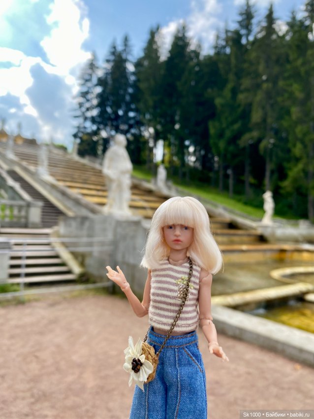 Гуляем в Петергофе с Ажур