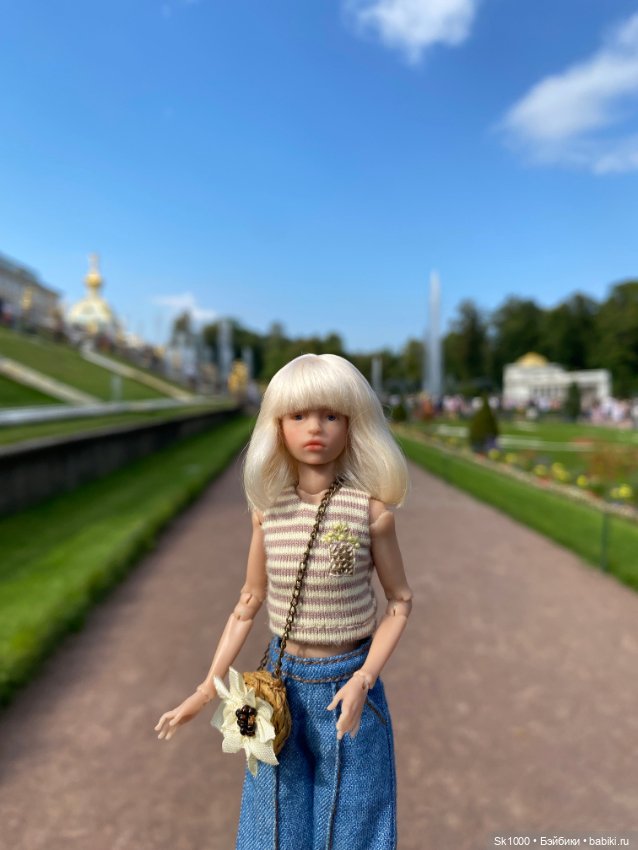 Гуляем в Петергофе с Ажур