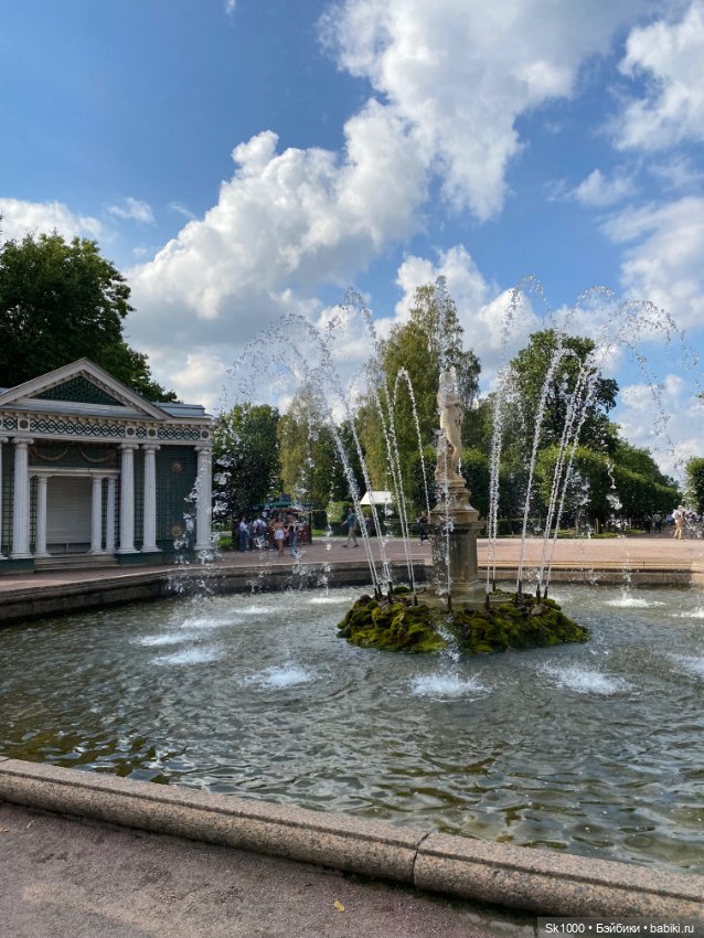 Гуляем в Петергофе с Ажур