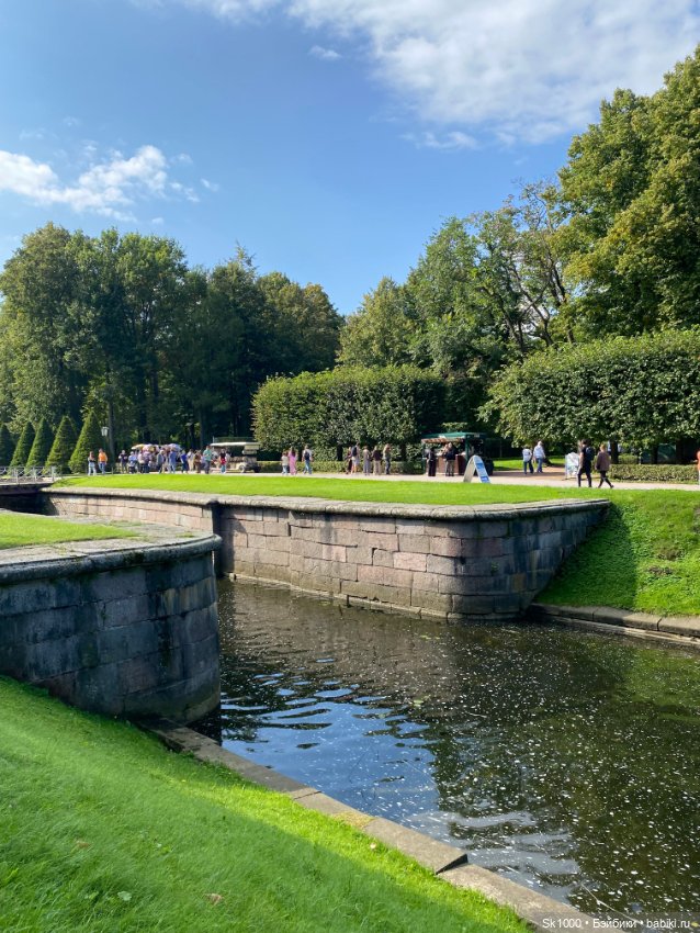 Гуляем в Петергофе с Ажур