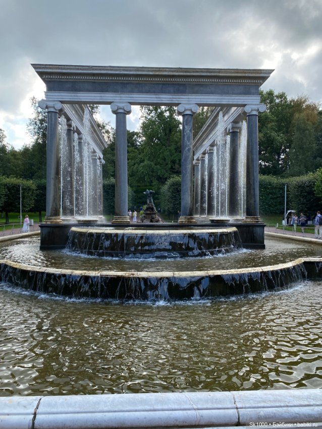 Гуляем в Петергофе с Ажур
