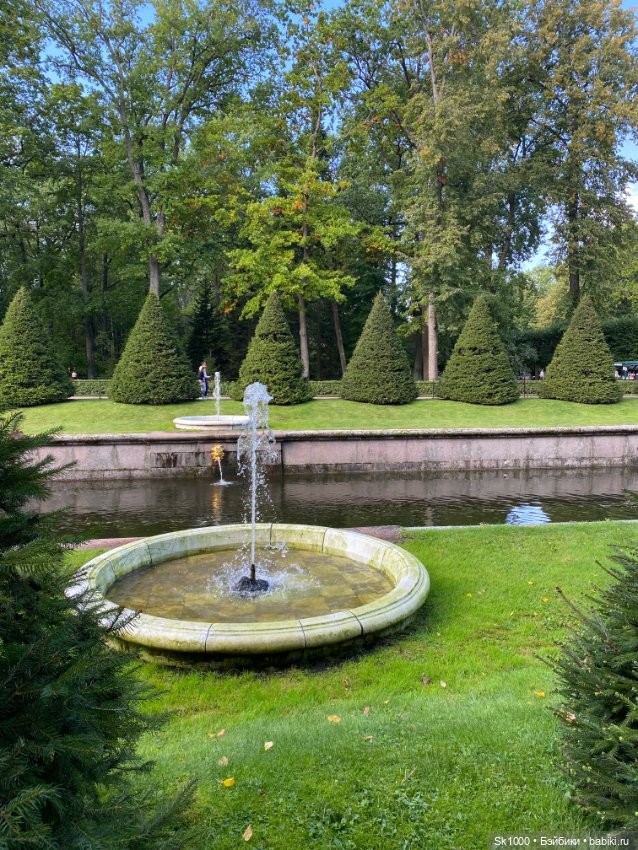 Гуляем в Петергофе с Ажур