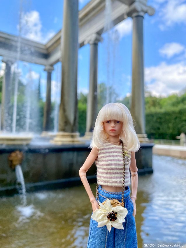 Гуляем в Петергофе с Ажур