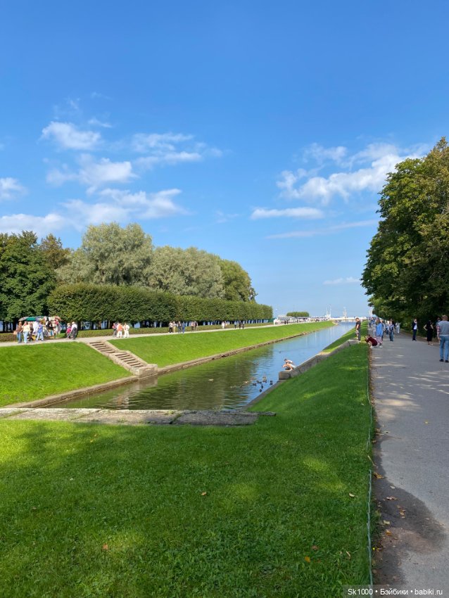 Гуляем в Петергофе с Ажур